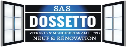 Logo SAS Dossetto, vitrerie et menuiseries alu PVC à Aix-les-Milles